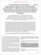 2022 ASE/ASNC/SCMR/SCCT Guidelines for multimodality imaging of patients with hypertrophic cardiomyopathy