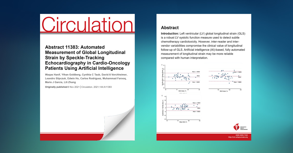 Global longitudinal strain (GLS)